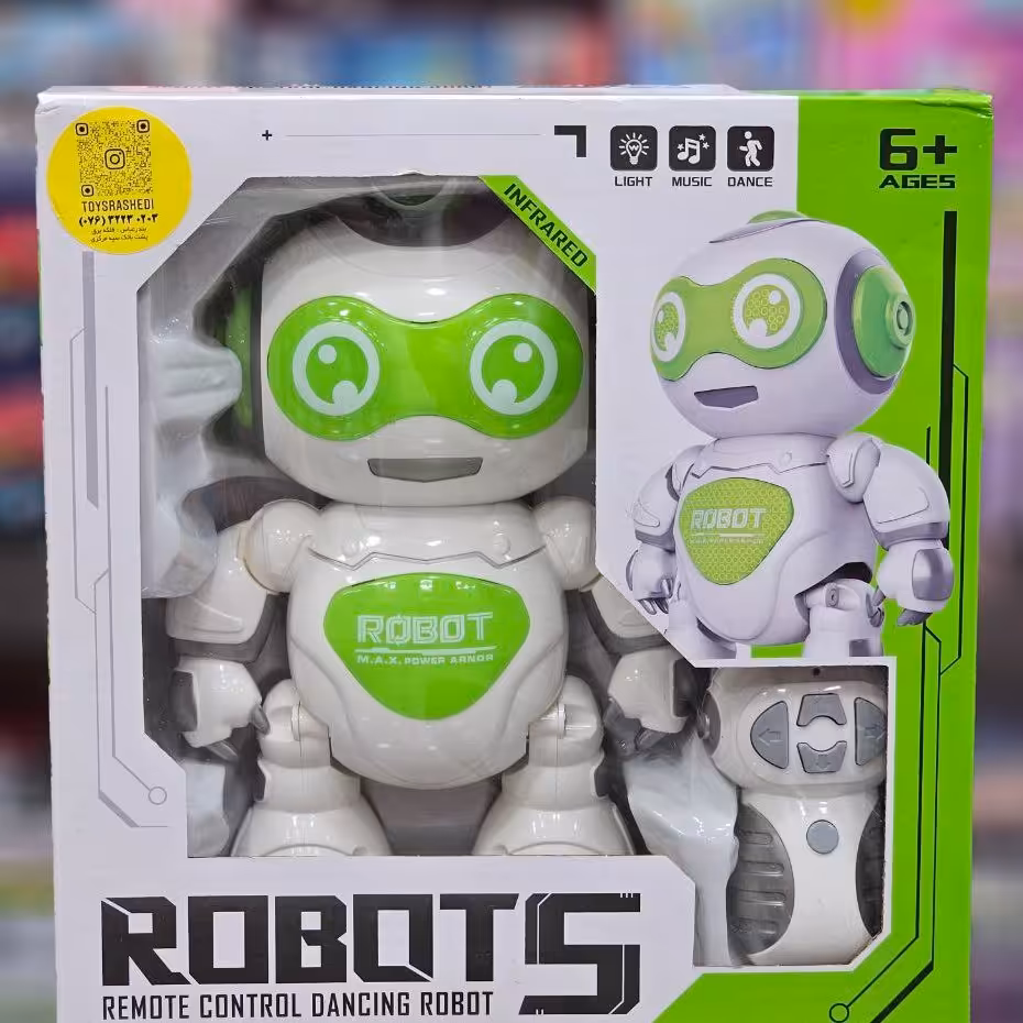 اسباب بازی ربات کنترلی باطری خور