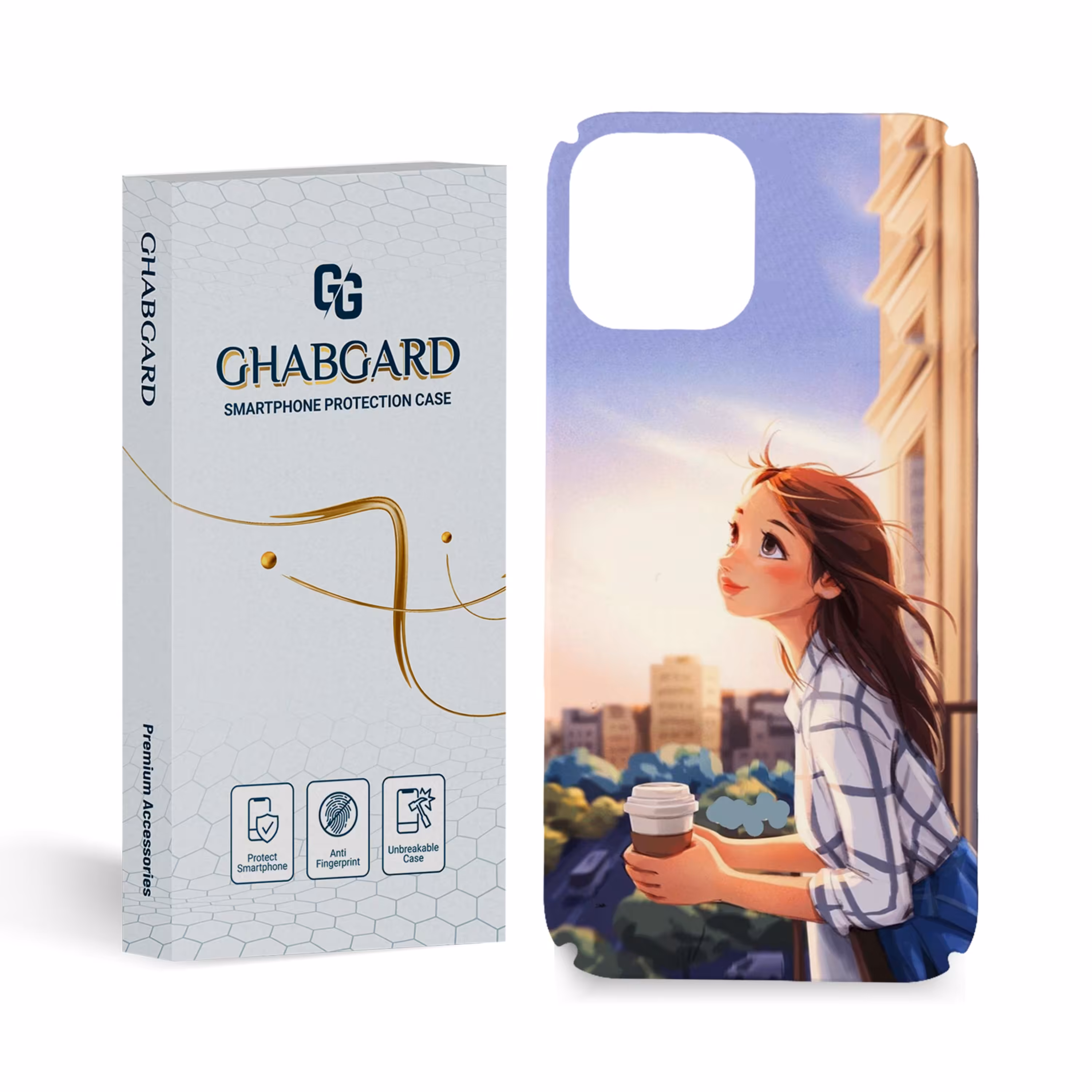 گارد قاب کاور دخترانه مدل g1001 مناسب گوشی موبایل ایفون 12full