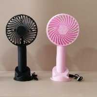 پنکه دستی شارژی ( باتری خور)  هایپر آذین  (صورتی - آبی) 