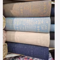 پارچه ژاکارد دونخ (طرحدار )خنک وسبک تابستانی بدونه نیاز به استر بدونه چروک عرض 150