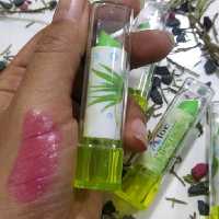 روژلب گیاهی24 ساعته رژ مخملی رژ مکه ای  آلورا رژ لب جامد حرارتی رژگیاهی صورتی رنگ روژلب مکه ای تینت لب استخری روژ مکه ای