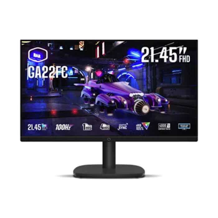مانیتور گیمینگ 21.45 اینچ کولر مستر مدل GA22FC