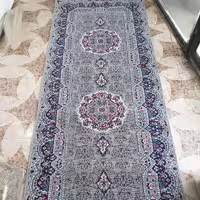 کناره گلیم فرش ماشینی کاشان طرح هالیدی فیلی(1در4)(هزینه ارسال باخریداروپس کرایه میباشد)