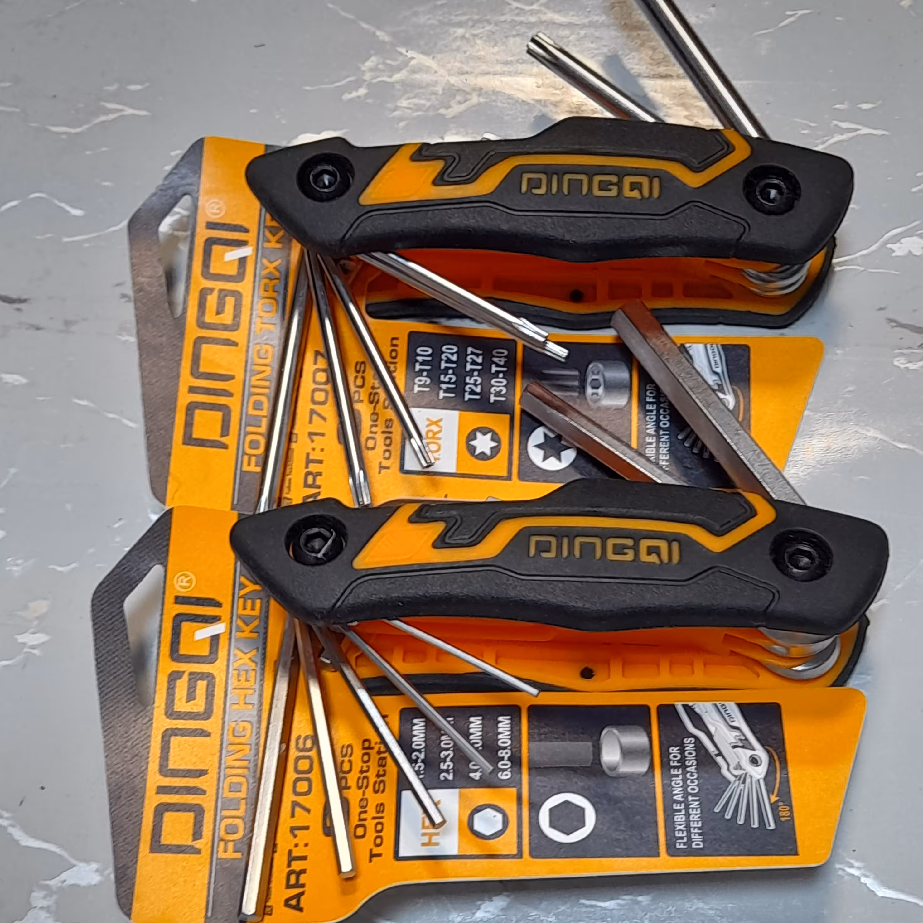 آچارالن ستاره ای وشش گوش پک 2عددی