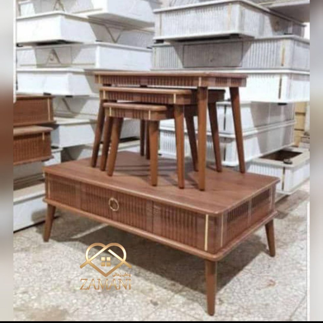 میز جلو مبلی و عسلی 4 تیکه کد 404