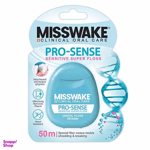 نخ دندان میسویک (Misswake) مدل Pro Sense طول 50 متر