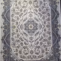 فرش پاتریس 1200شانه  طرح مهتاب کرم  12متری