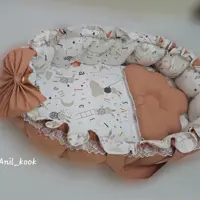 تشک گارددار لبه دار نوزادی با پارچه ترک 