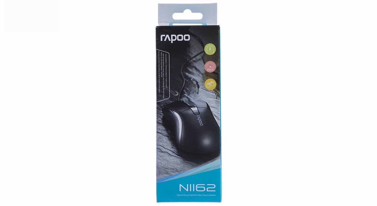 ماوس اپتیکال باسیم رپو  Mouse Rapoo N1162