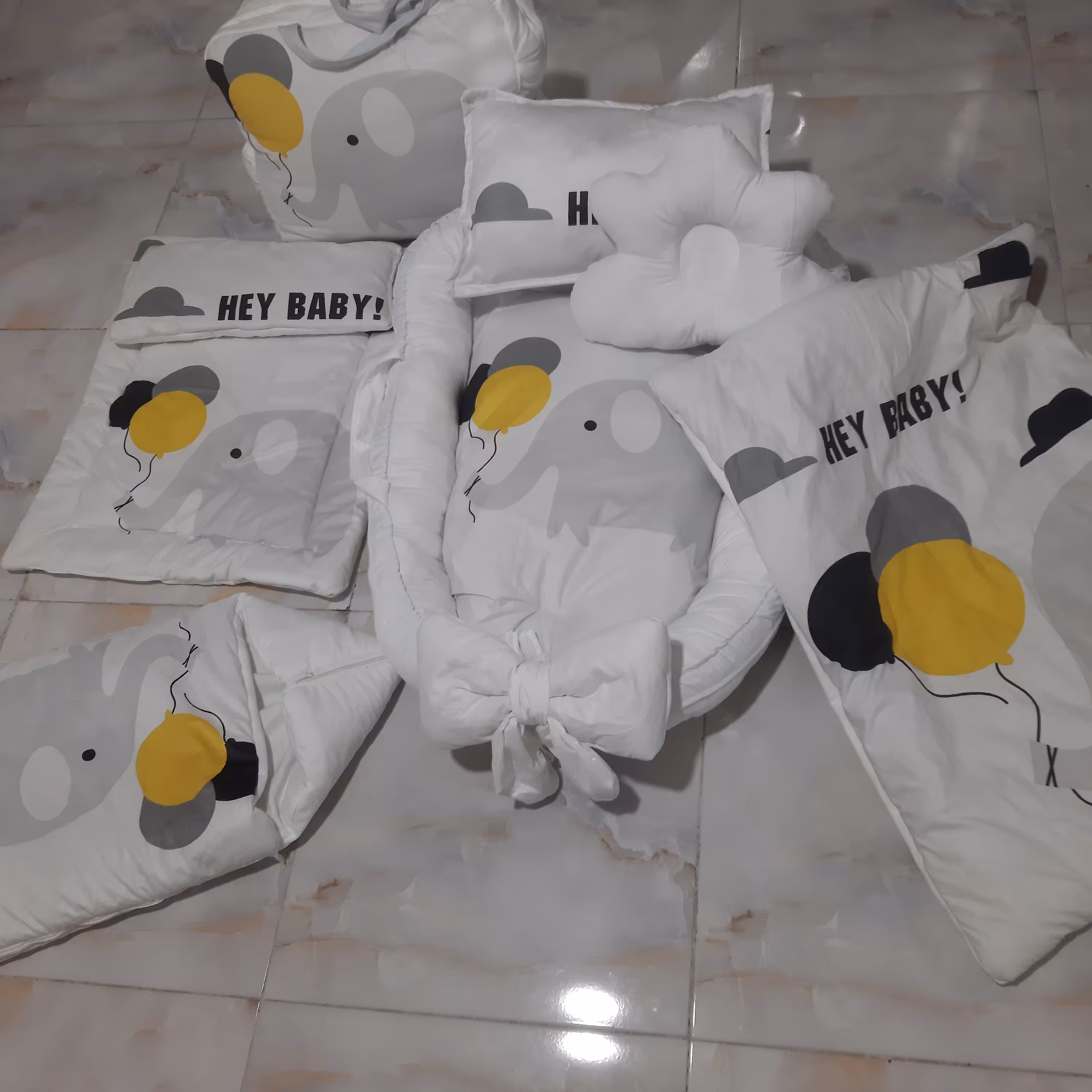 سرویس خواب نوزاد7تیکه  عین عکس سفارش ساز ارسال فوری رایگان 