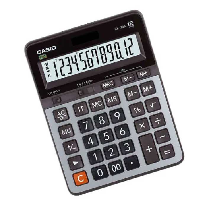 ماشین حساب کاسیو مدل GX-120B