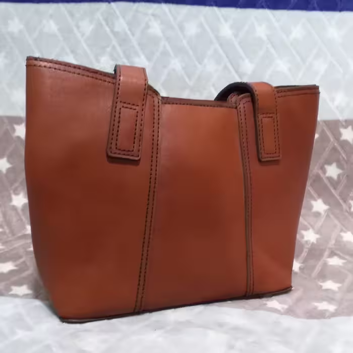 کیف دستدوز چرم طبیعی