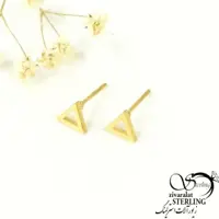 گوشواره استیل طرح مثلث