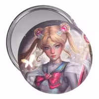 آینه جیبی خندالو مدل اوساگی تسوکینو انیمه سیلور مون Sailor Moon کد 17457