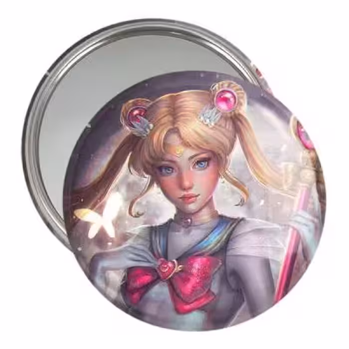 آینه جیبی خندالو مدل اوساگی تسوکینو انیمه سیلور مون Sailor Moon کد 17457