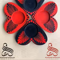 جاشمعی قلبی نقطه کوبی دستساز پانی گالری 