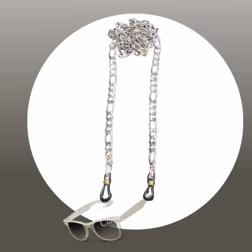 بند عینک کارتیر نقره ای استیل رنگ ثابت با کیفیت و قیمت مناسب