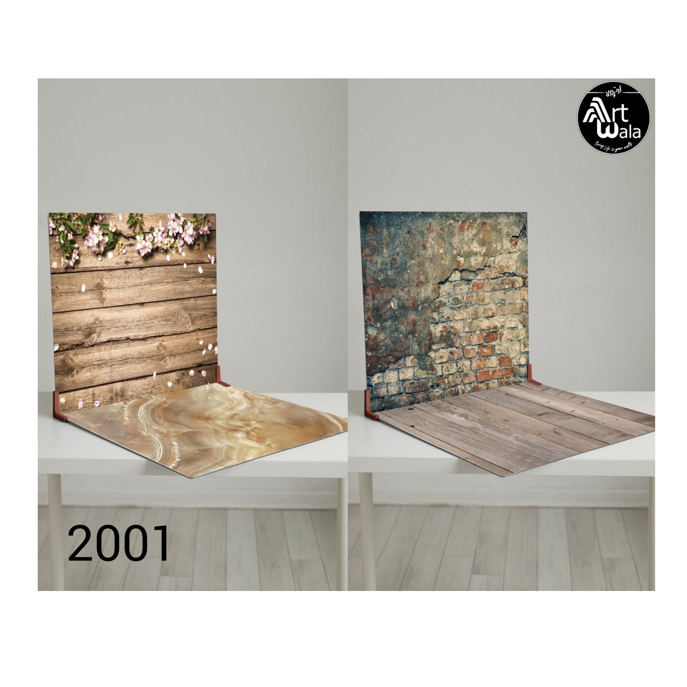  بک گر اند عکاسی  طلقی دورو  سایز 60 در 60  کد 2001 