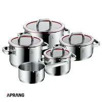 سرویس قابلمه 5 پارچه دبلیو ام اف مدل WMF Function 4 Red(لطفا با هماهنگی خرید بفرمایید)
