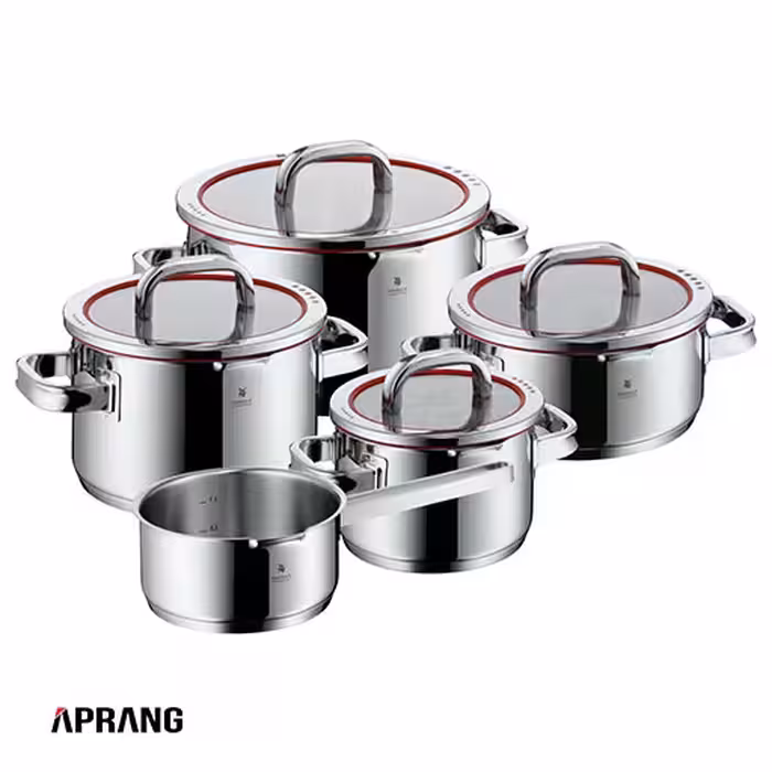 سرویس قابلمه 5 پارچه دبلیو ام اف مدل WMF Function 4 Red(لطفا با هماهنگی خرید بفرمایید)
