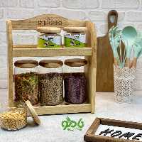 پاسماوری چوبی 2 طبقه لیما 41739