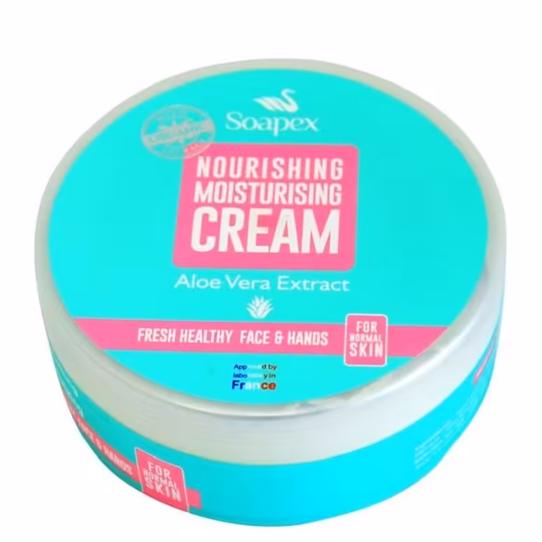 کرم مرطوب کننده و آبرسان سوپکس مدل Aloe Vera حجم 220 میلی لیتر