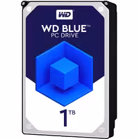 هارددیسک اینترنال وسترن دیجیتال مدل Blue WD10EZEX ظرفیت 1 ترابایت یکسال گارانتی در جا تعویض در حد نو