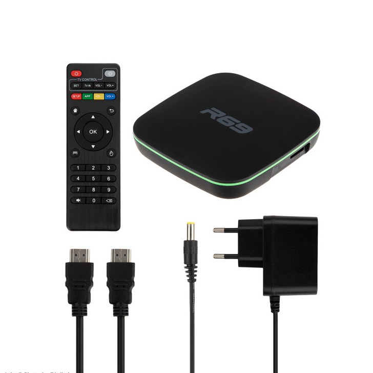 اندروید باکس  مدل R69 با کنترل 