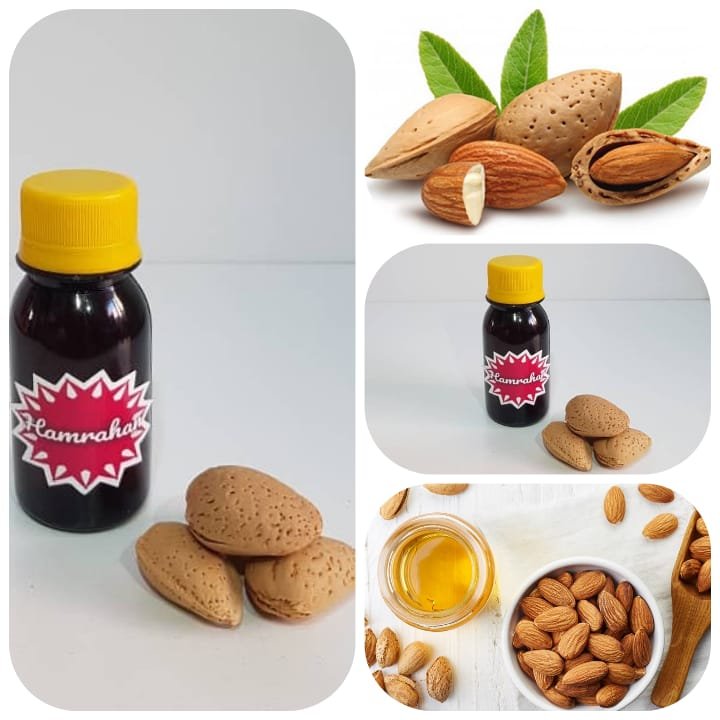 روغن بادام تلخ ارگانیک صد در صد خالص ، اصل و ممتاز (60میلی)