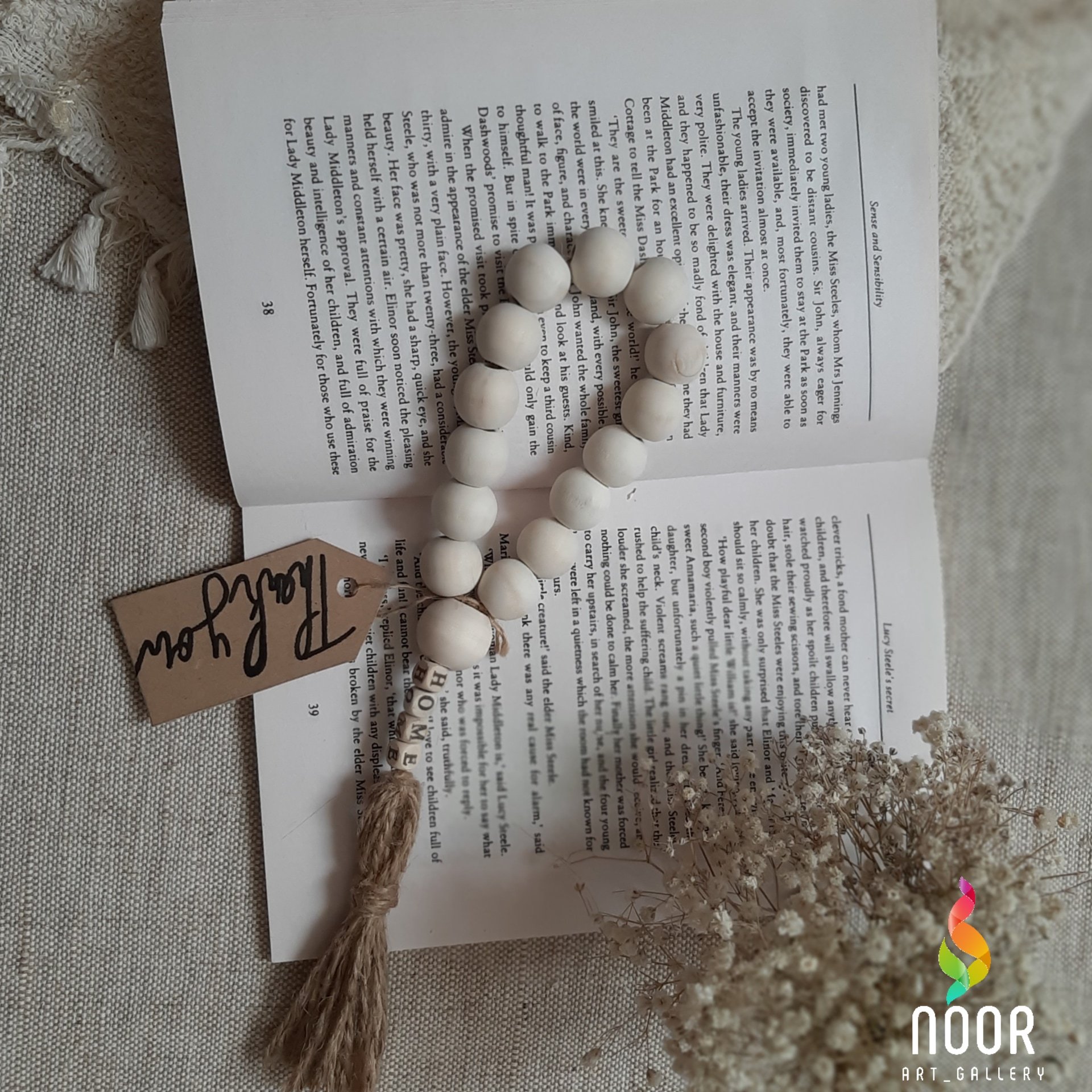 ریسه ی چوبی طرح لاو