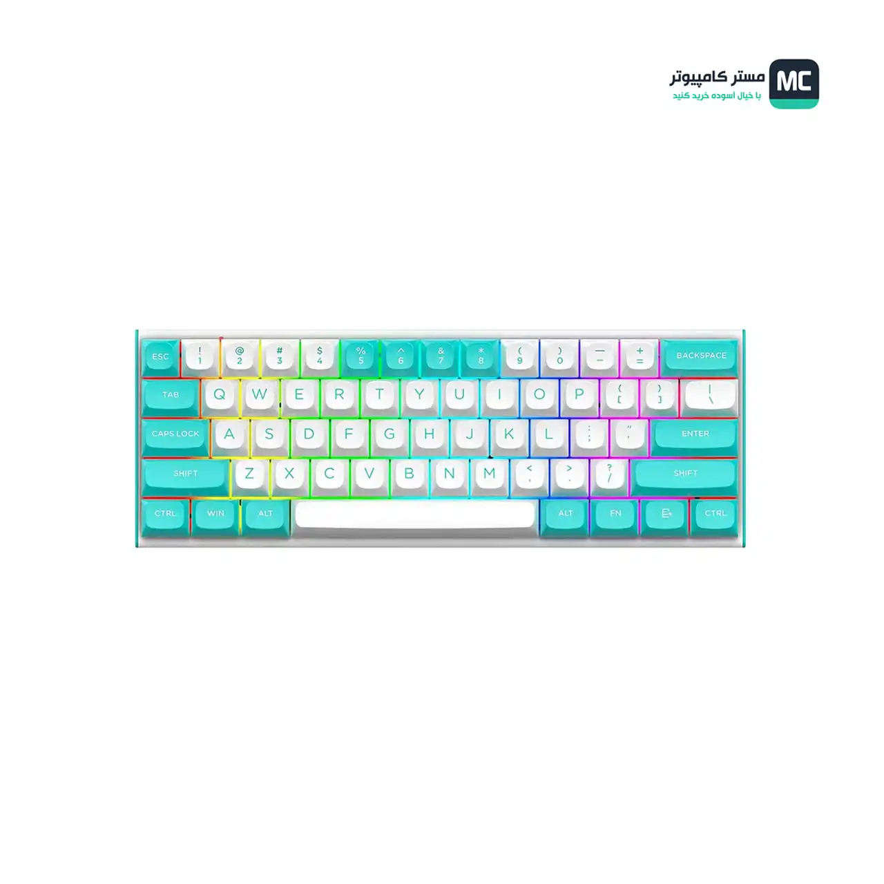 قیمت و خرید کیبورد مکانیکال گیمینگ ردراگون Fidd K683 WB RGB
