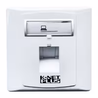 فیس پلیت تک پورت کی نت پلاس KP-N1140
