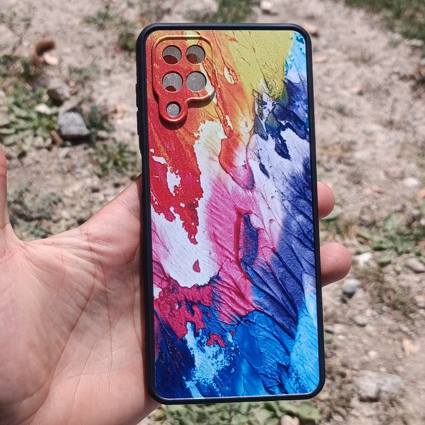 قاب/گارد/کاور  محافظ لنز دار  Samsung a12سامسونگ ا دوازده کیفیت عالی 