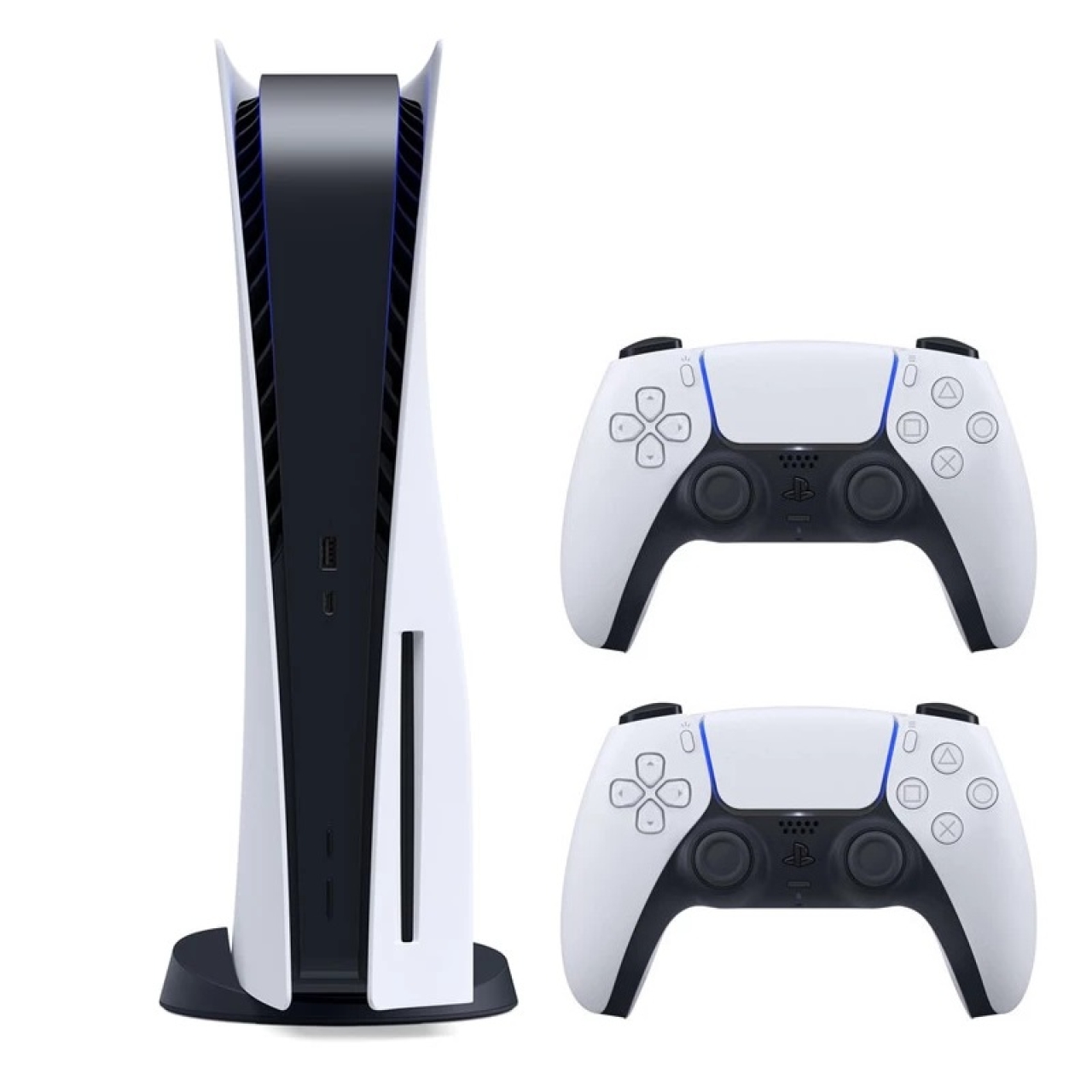 کنسول بازی سونی مدل Playstation 5 سری 1216A ظرفیت 825 گیگابایت به همراه دسته اضافی