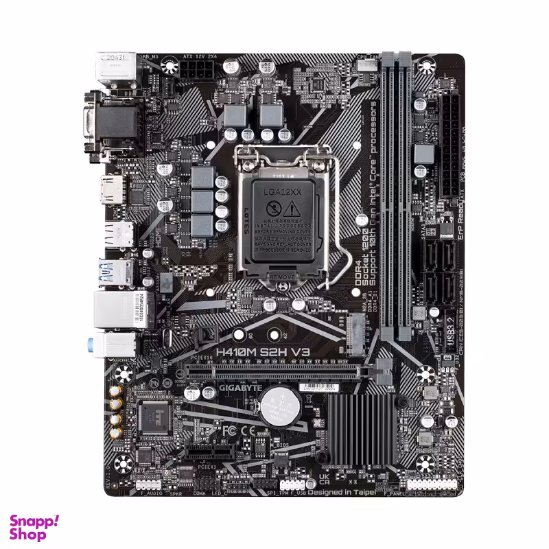 مادربرد گیگابایت (Gigabyte) مدل H410M S2H V3 - REV.1.0