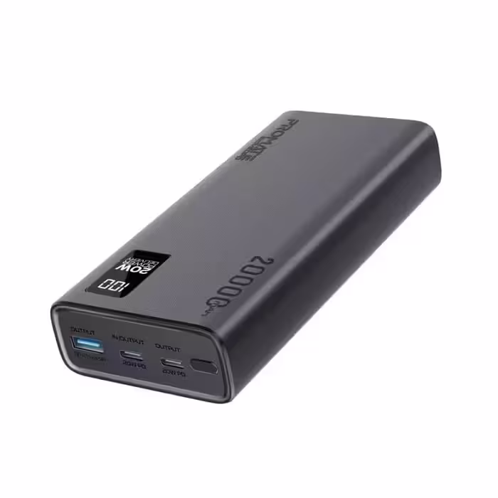 خرید و قیمت پاوربانک پرومیت مدل BOLT-20PD ظرفیت 20000 میلی آمپر ساعت