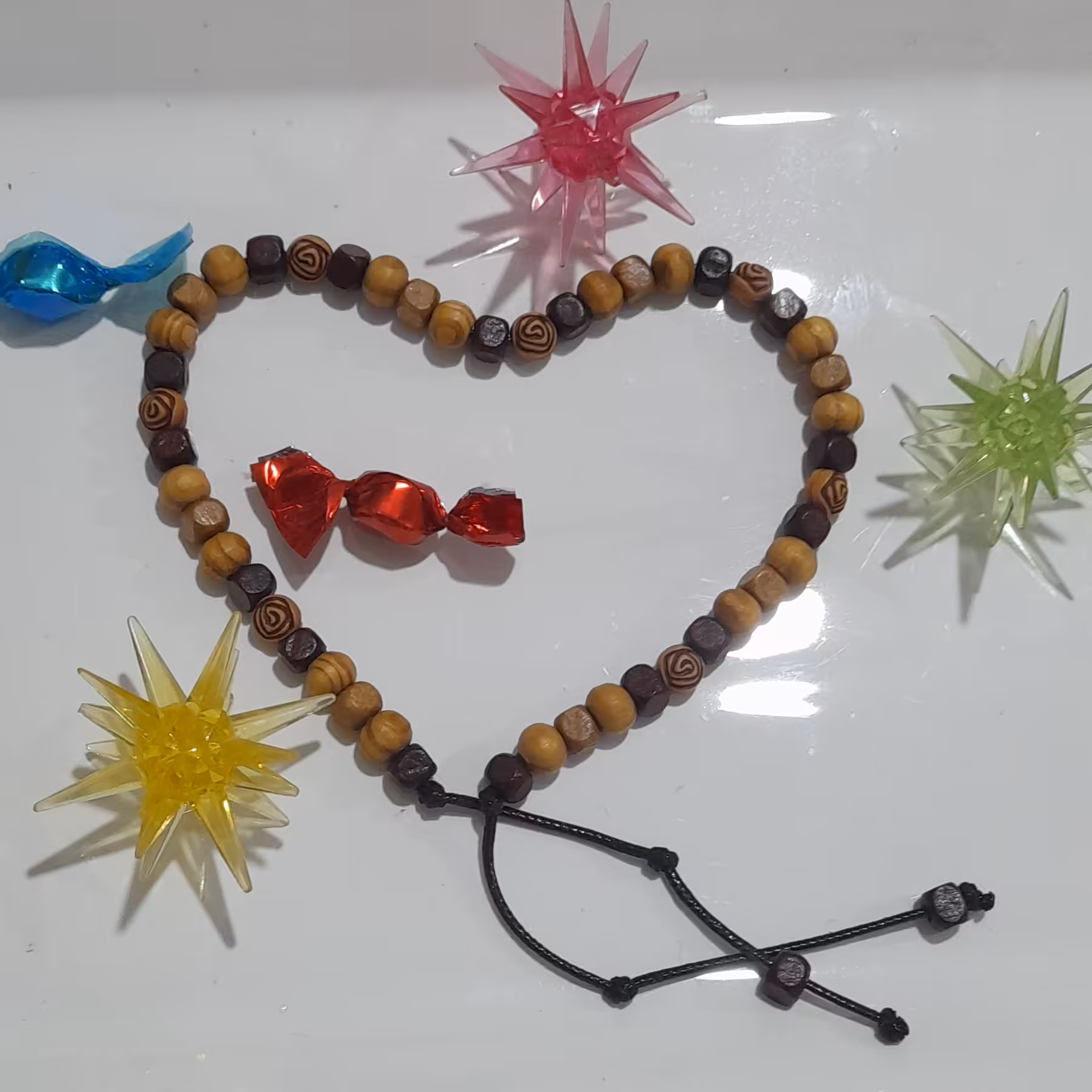 دستبند فانتزی شیک چوبی اسپرت