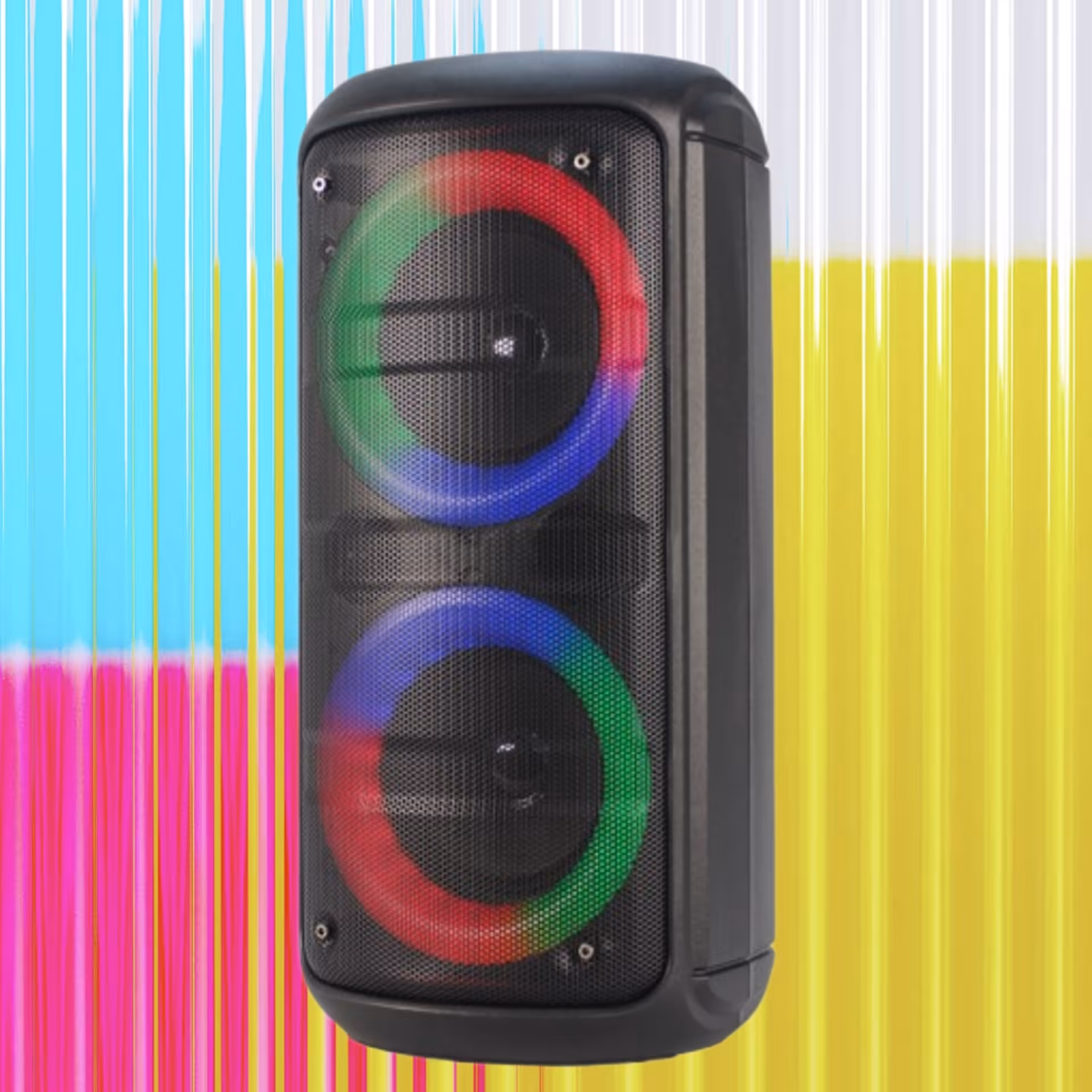 اسپیکر بلوتوثی بزرگ دو بانده 8 اینچی با کیفیت عالی(ارسال رایگان) 