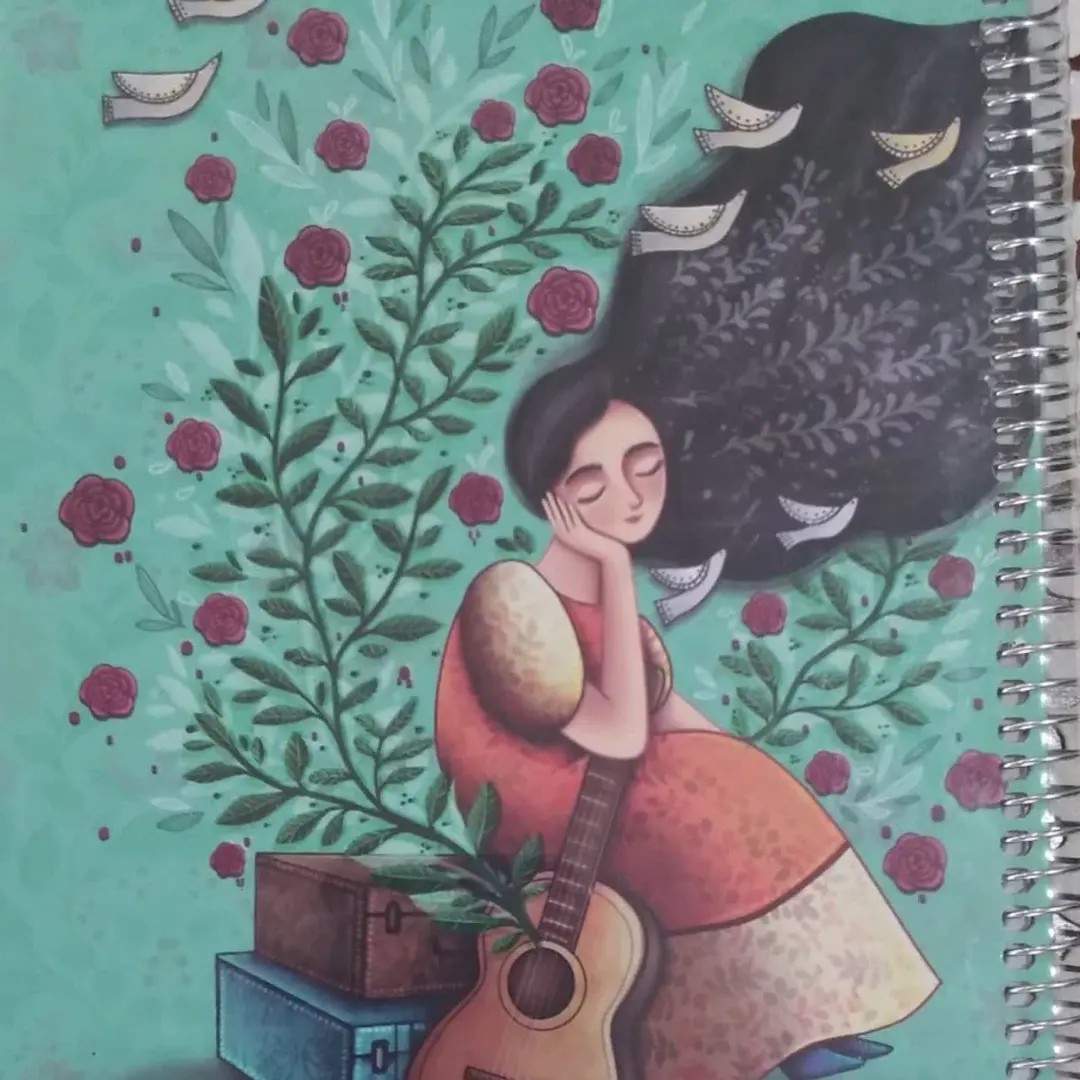 دفتر جلد سخت 100 برگ گرم بالا