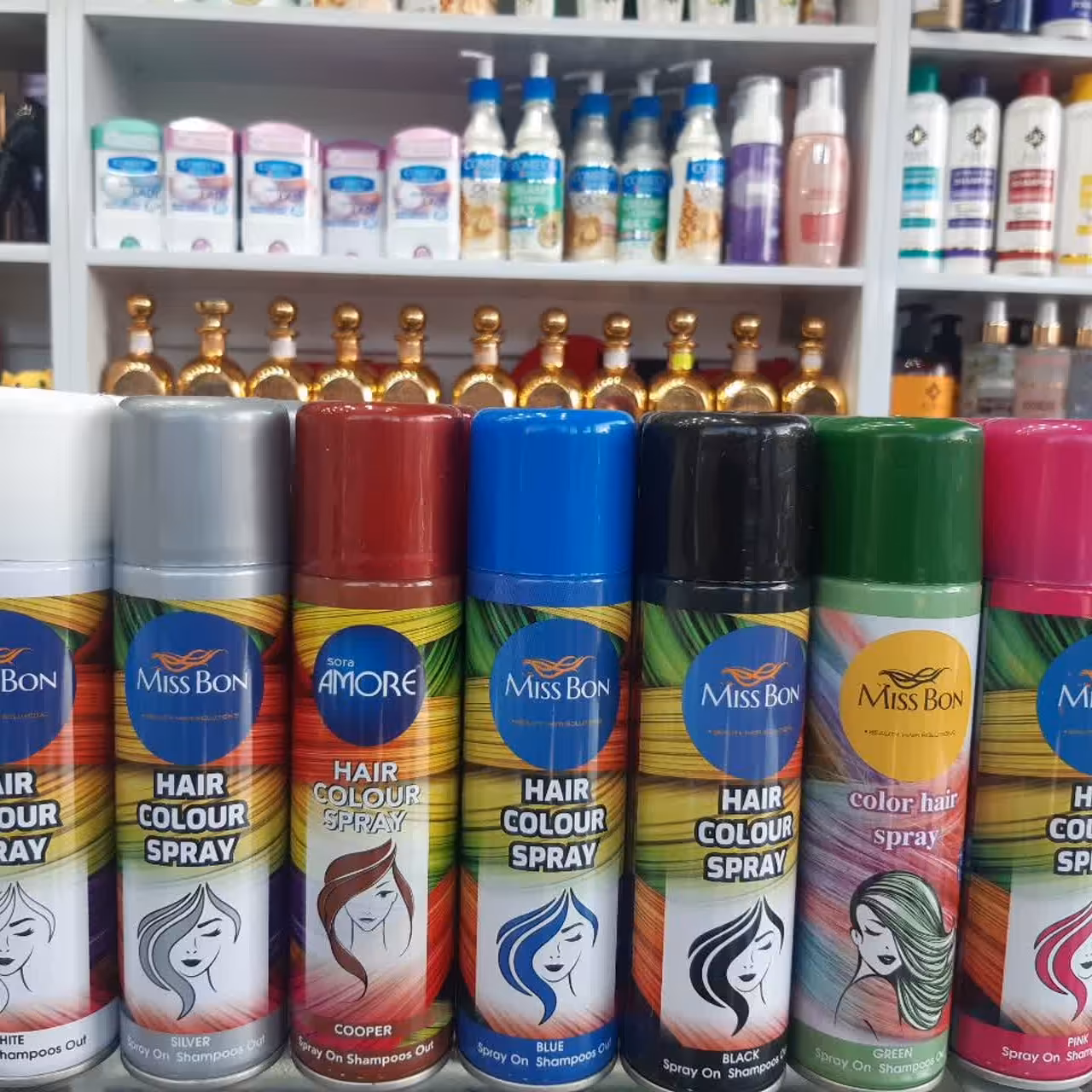 اسپری رنگ مو