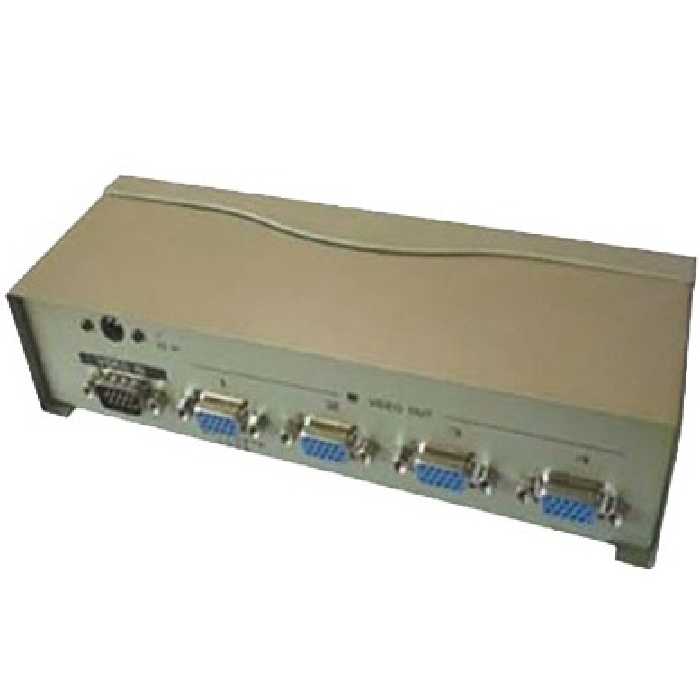 اسپلیتر 4 پورت وی جی ای کی نت مدل KPS634