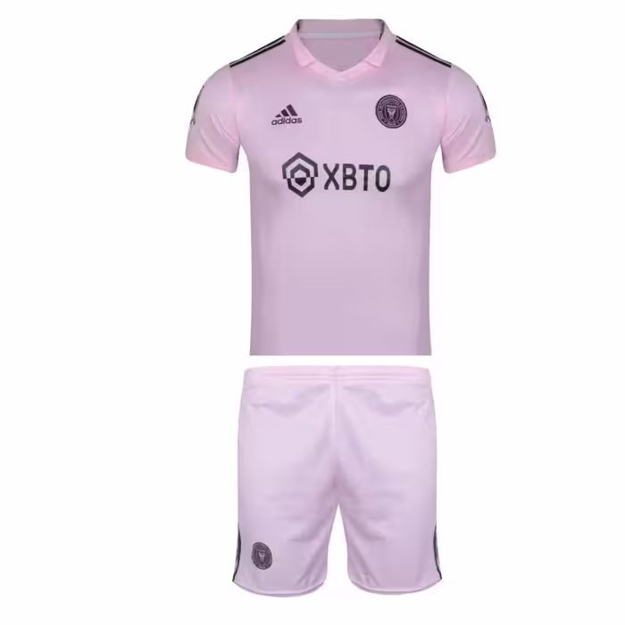 ست پیراهن و شورت ورزشی مدل اینترمیامی طرح مسی2024