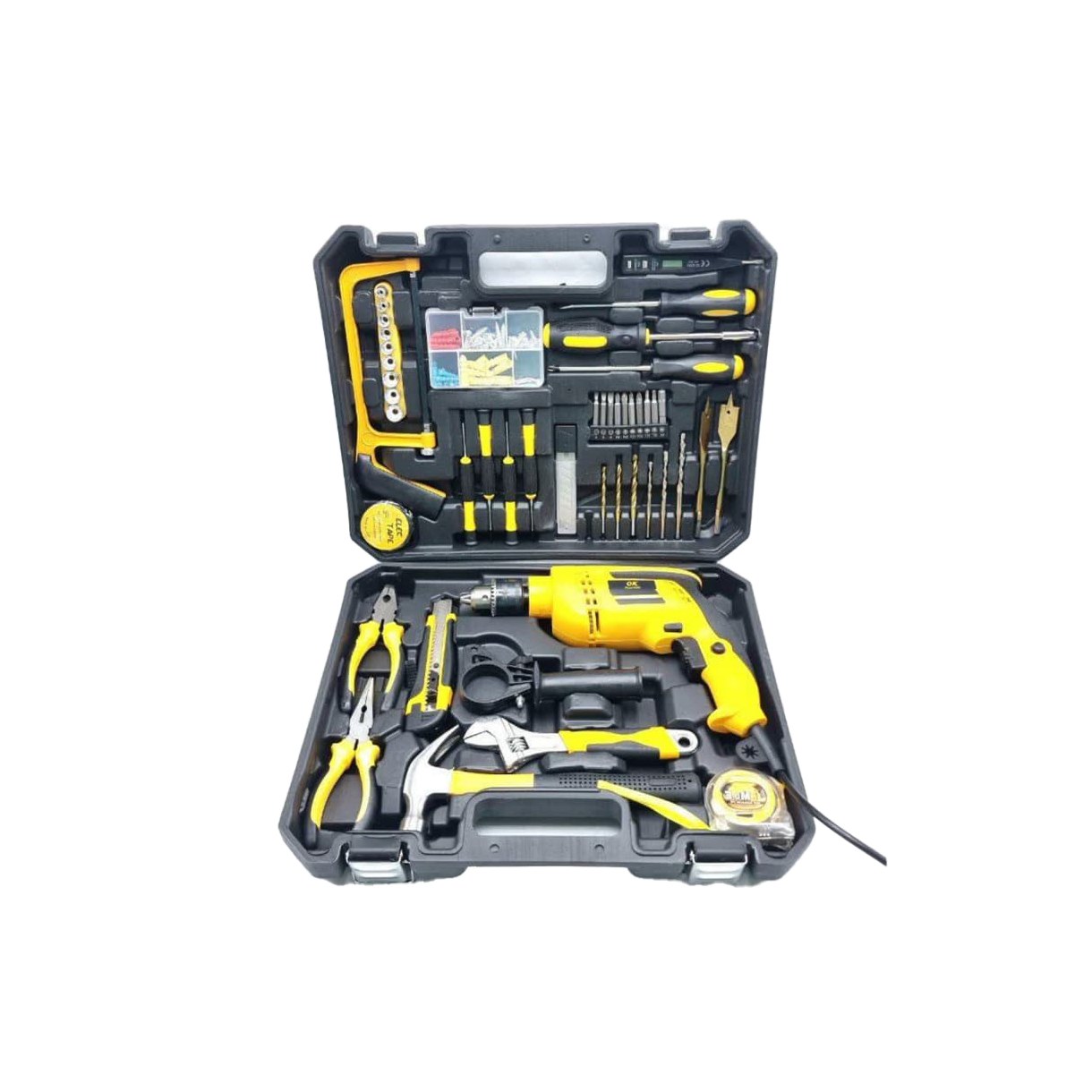 مجموعه 48 عددی ابزار و دریل اوکی مدل OK-0902