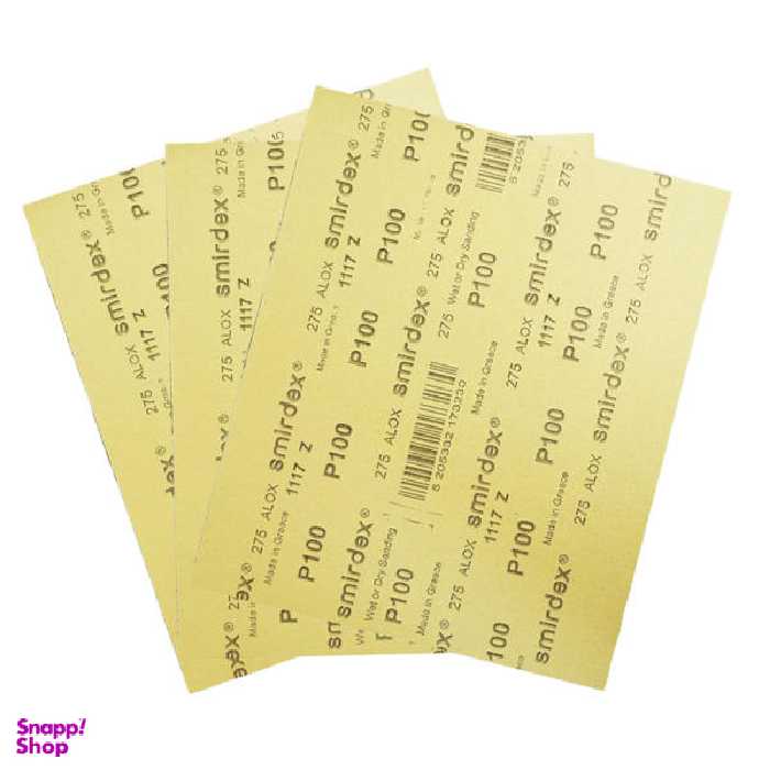 سنباده اسمیردکس مدل p100 بسته 3 عددی