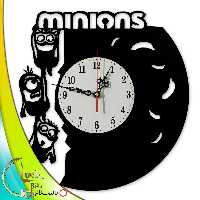 ساعت دیواری کودکانه طرح مینیون کد 983