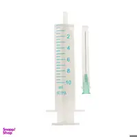 سرنگ 10 سی سی  سوپا مدل زیر جلدی بسته 20 عددی