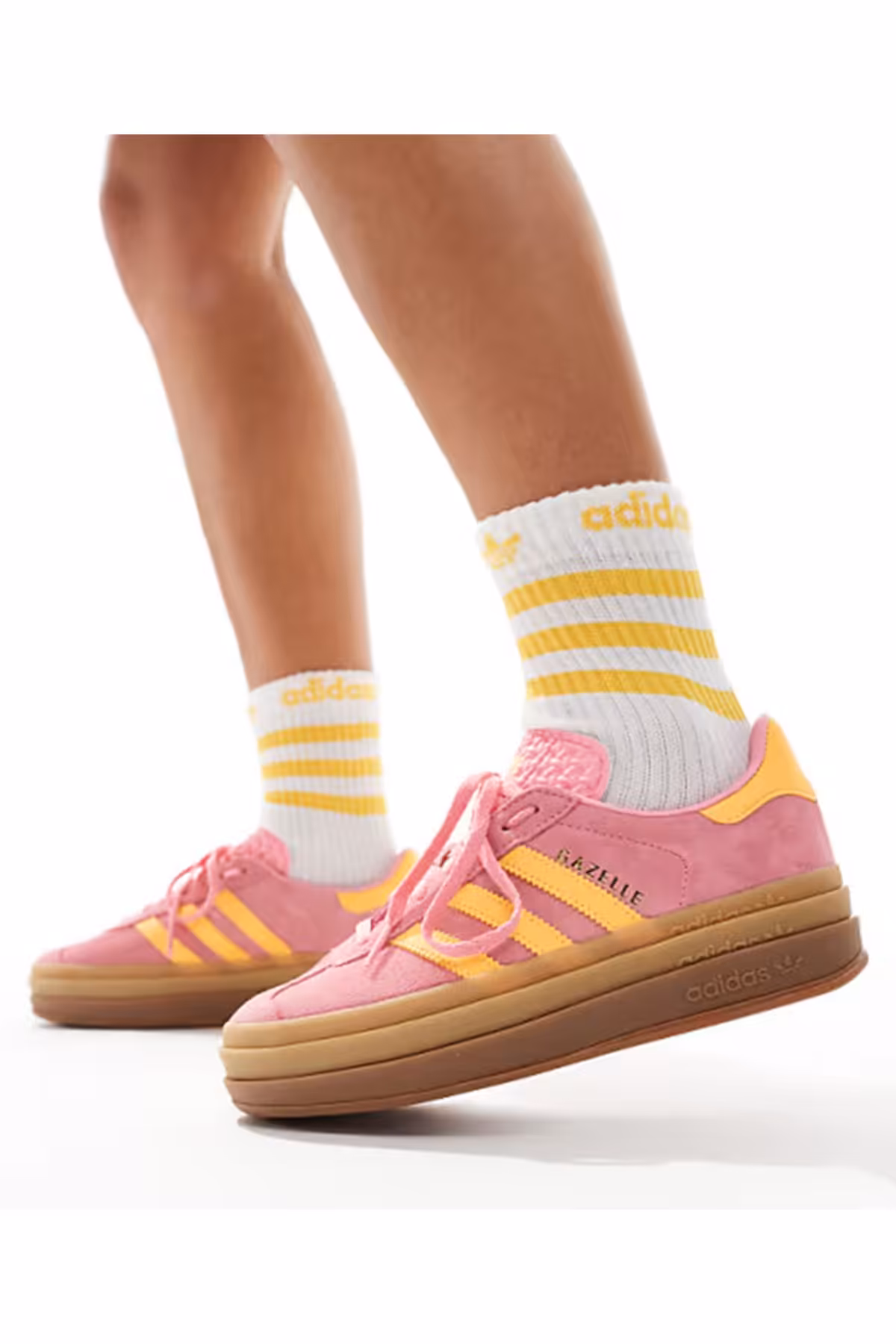 اسنیکر صورتی زنانه BOLD کفش ورزشی رنگی اورجینال adidas