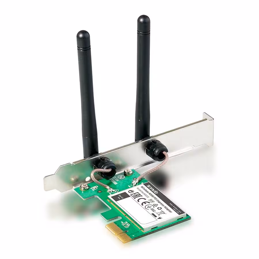 قیمت و خرید کارت شبکه بی‌سیم N300 تندا مدل W322E | یاس ارتباط