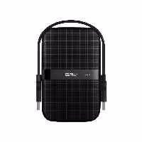 هارد اکسترنال Silicon Power مدل Armor A60 USB3.2 با ظرفیت 1 ترابایت - مشکی