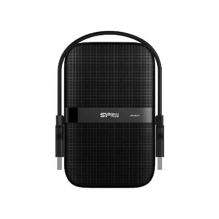 هارد اکسترنال Silicon Power مدل Armor A60 USB3.2 با ظرفیت 1 ترابایت - مشکی